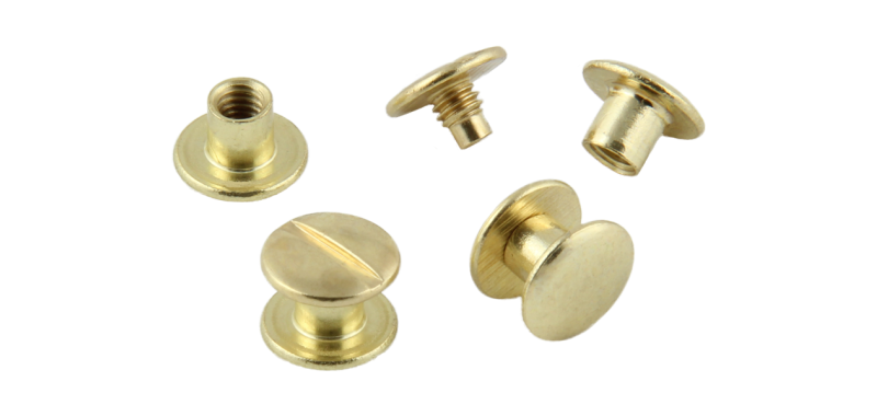 Buchschrauben Messing