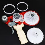 Handabroller für doppelseitiges Klebeband aus Papiervlies