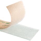 3M Dual Lock SJ4570 selbstklebendes Pilzkopfband, 25,4 mm breit, transparent, dünn und flexibel, 25,4 mm x 50 mm, 10 Einzelstücke