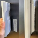 3M Dual Lock SJ4570 selbstklebendes Pilzkopfband, 25,4 mm breit, transparent, dünn und flexibel, 25,4 mm x 50 mm, 10 Einzelstücke