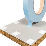 Duplocoll 803 doppelseitiges PE-Schaumklebeband, handreißbar, 1 mm Dicke, 19 mm x 10 m