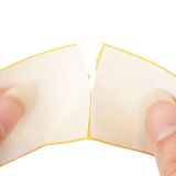 Klebestreifen doppelseitig extra klein, beidseitig stark klebend, mit überstehender Abdeckung, 6 x 25 mm