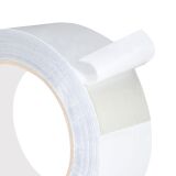 Aluminiumklebeband 50 mm x 50 m, Lüftungs-Klebeband aus Reinalufolie mit Acrylatklebstoff, silber