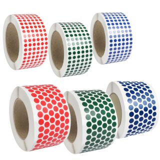 Klebepunkte aus Gewebeband extra klein