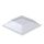 Elastikpuffer Anschlagpuffer selbstklebend 12,7 mm quadratisch 3,1 mm Höhe transparent 25 Stück