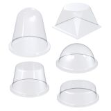 Elastikpuffer selbstklebend Sortimentspack, transparent, 4 x 5 große Modelle