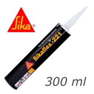 Sikaflex 221, 300 ml Kartusche braun, 12 Stück
