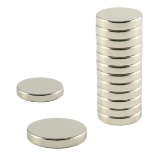 60 Stück Rund Extrem Stark Magnets 10x3mm Mini BUSATIA Neodym Magnete 