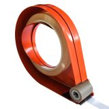 Handabroller für Klebeband für Rollen bis 25 mm Breite rot