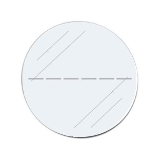 aus PVC Folie Markierungspunkte Kreise Punkte Aufkleber 5 mm wetterfest 1440 Klebepunkte dunkelrot