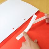 Abheftmechaniken, Heftstreifen weiß selbstklebend 3-teilig 150 x 20 mm 100 Stück