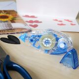 Kleberoller beidseitig permanent klebend Klebemaus 8,4 mm x 12 m