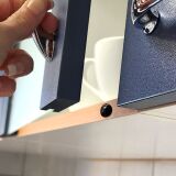 Elastikpuffer selbstklebend 8,0 mm Durchmesser 2,2 mm Höhe schwarz 49 Stück