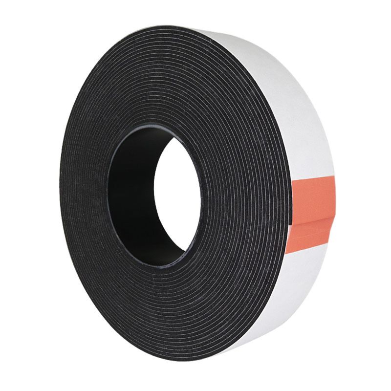 3M Doppelseitiges PE-Schaumstoff-Klebeband mit Acrylat-Klebstoff 9515B,  Schwarz, 12 mm x 33 m, 1