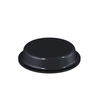 Elastikpuffer Gummipuffer selbstklebend 19 mm Durchmesser 4,0 mm Höhe 4000 Stück schwarz