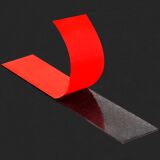 Acrylat Klebestreifen, wiederablösbar, beidseitig stark klebend, 19 x 95 mm, 0,5 mm dick