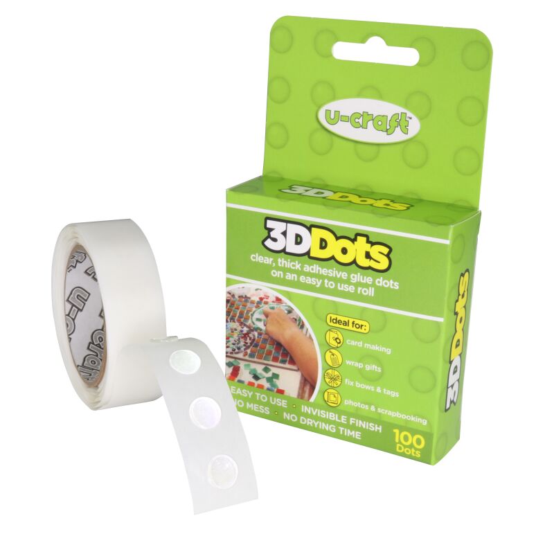 Doppelseitige 3D Klebepunkte bei Klebeshop24