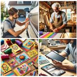 Doppelseitige Klebefolie, DIN A4, 1 Stück