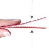 3M Dual Lock SJ4580 selbstklebendes Pilzkopfband, 25,4 mm breit, transluzent, verschiedene Formate