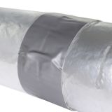 PE-Butylklebeband, Dichtband einseitig klebend, silbergrau, 50 mm x 15 m