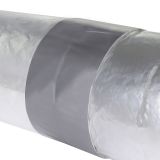 PE-Butylklebeband, Dichtband einseitig klebend, silbergrau, 50 mm x 15 m