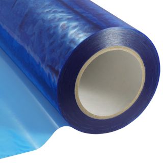 Schutzfolie selbstklebend blau bei Klebeshop24